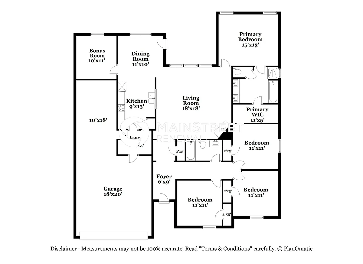 floor plan - 541 Oakbrook Dr