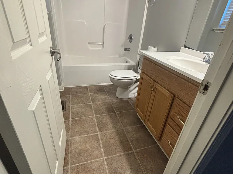Master bathroom.