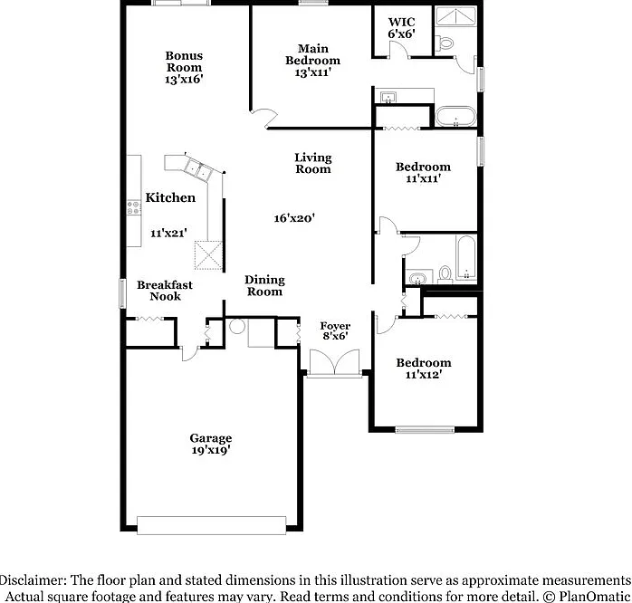 3 bed, 2.0 bath, 1645 sqft, $2,440 — Photo 2