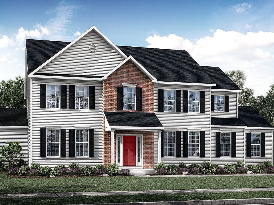 Colonial with 2-Car Garage