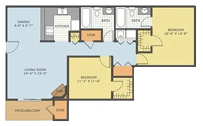 Floor plan The Evergreen