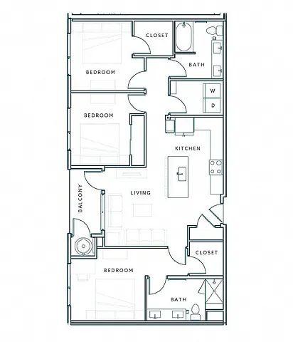Floor plan 3A