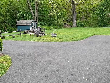 Back yard / driveway