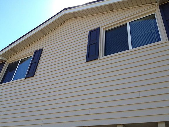 front upstairs windows