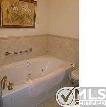Jetted tub in Master Bathroom