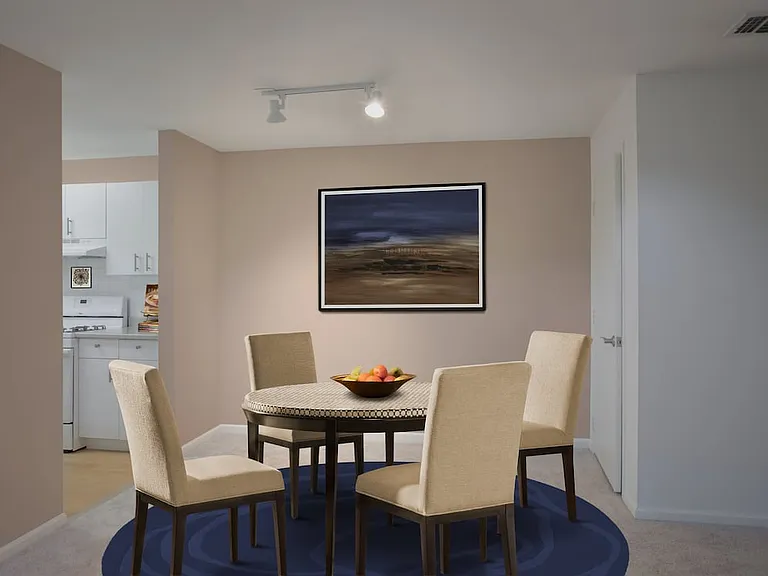 Classic Package kitchen and dining areas