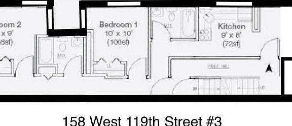 2nd image of 158 W 119th St APT 3