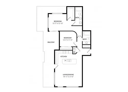 Floor plan San Mateo