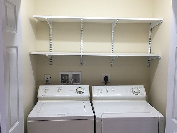Laundry in pantry in kitchen