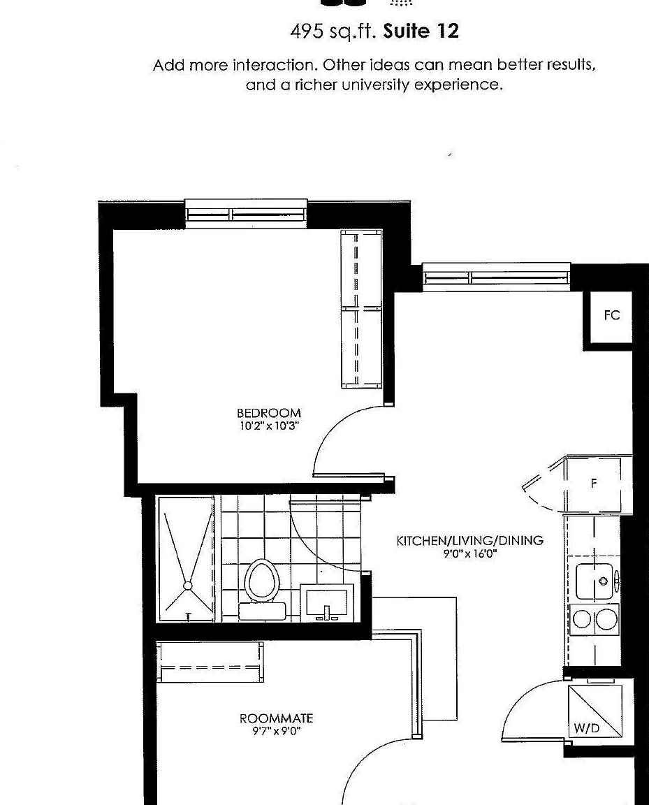 2 bed, $2,100 — Photo 2