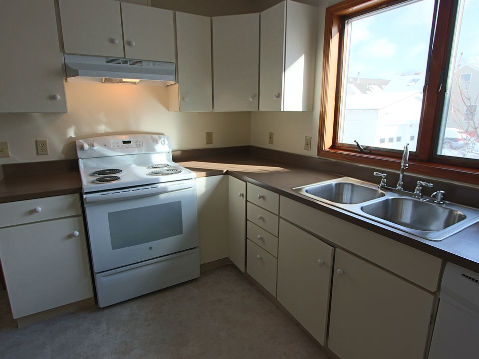 Kitchen has new appliances and new sink.
