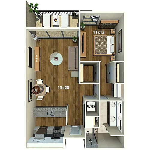 Floor plan Sunrise
