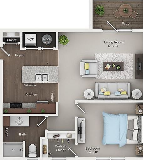 1st image of 5083 Harbor House Ln SW #204