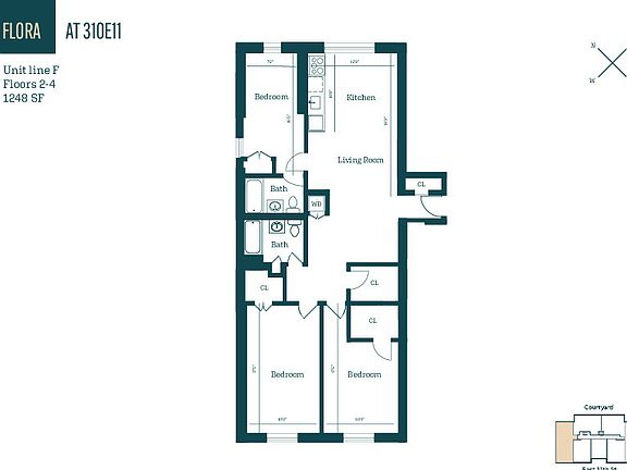 2nd image of 305 E 11th St APT 2F