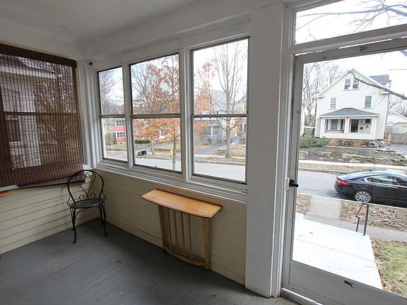 Enclosed private porch