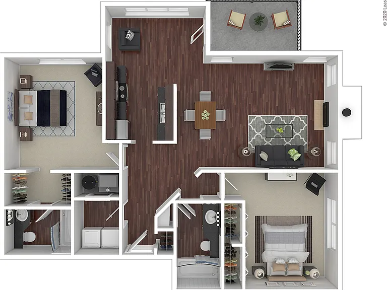 Arden Vue - B3 Floor Plan Arden Vue - B3 Floor Plan