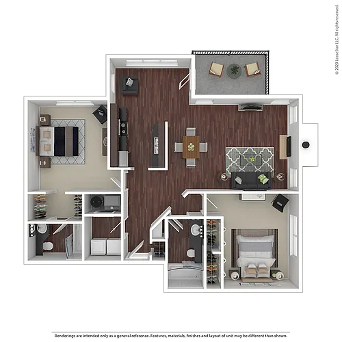 Floor plan B3