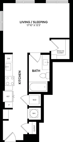 Floor plan Studio-S02