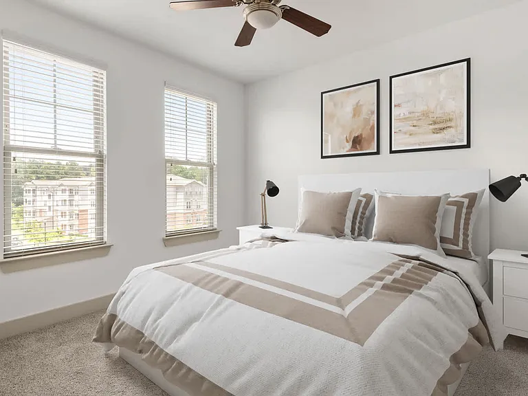 Carpeted Bedroom