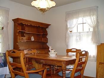 Dining room for keeping the family close with dinners and game night!