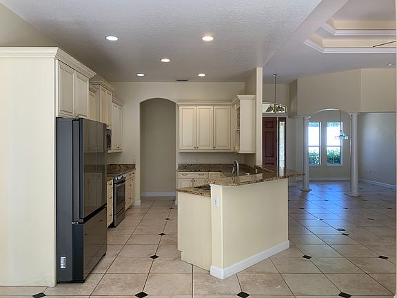 Kitchen and living area