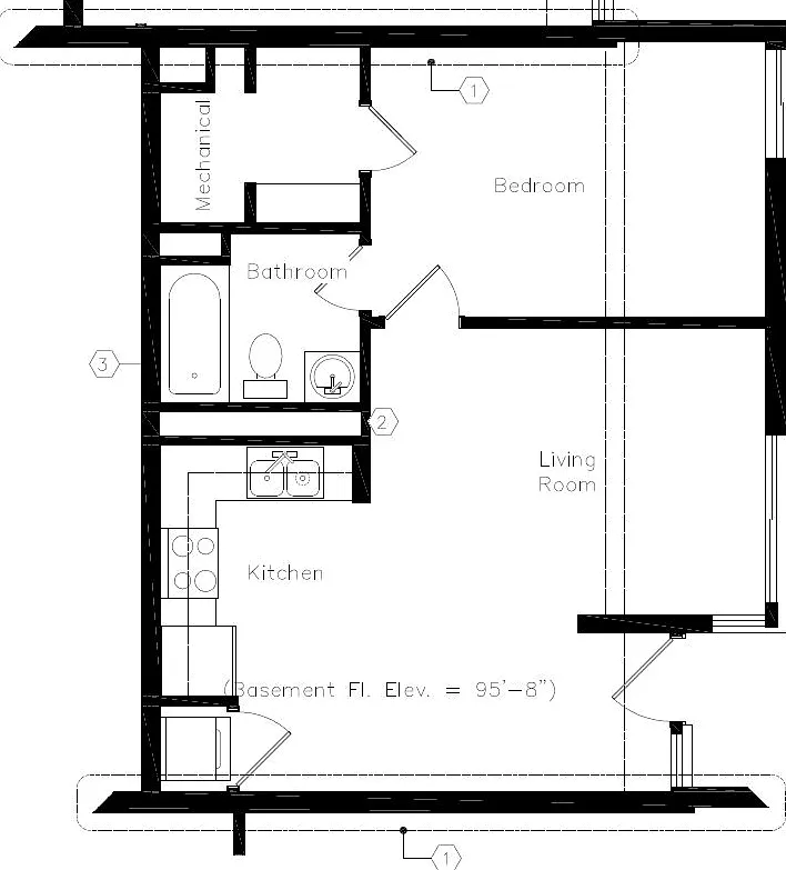 1 bed, 700 sqft, $925 — Photo 3