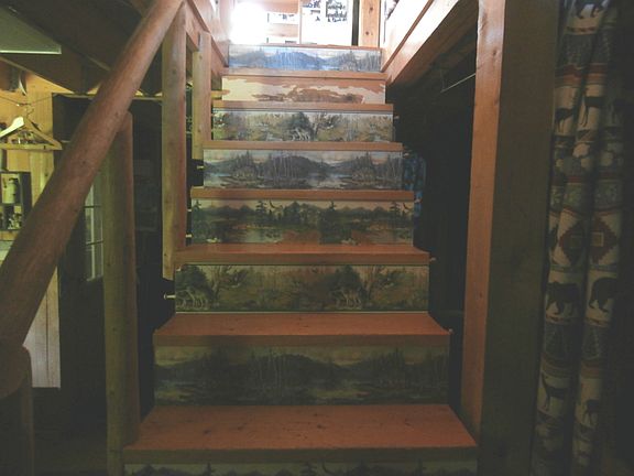 Stairs to basement