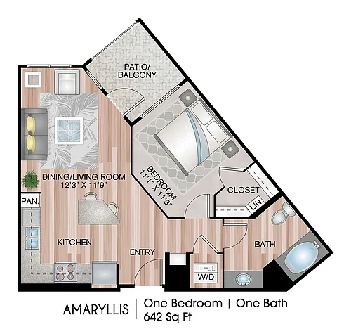 Floor plan Amaryllis