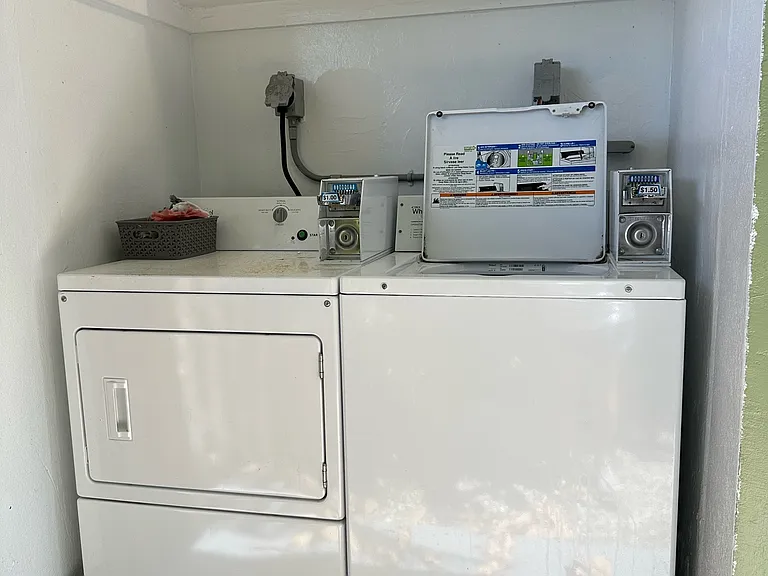 laundry shared among 5 units
