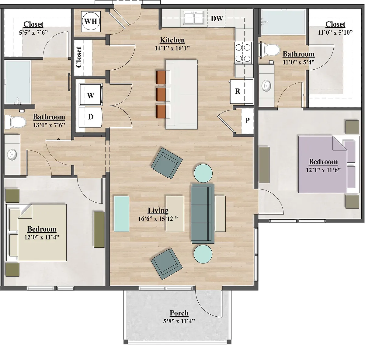 Floor plan Barlow