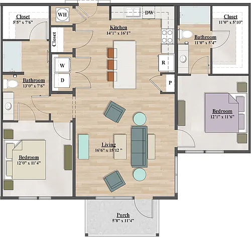 Floor plan Barlow