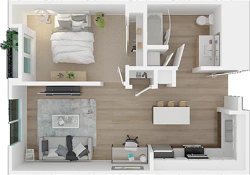 Floor plan Chagall