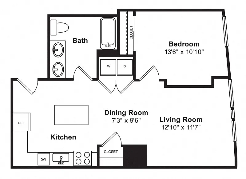 Floor plan A12