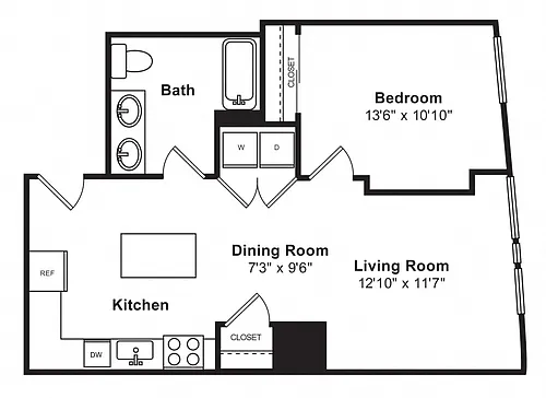 Floor plan A12