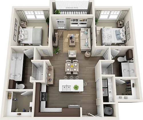 Floor plan B1