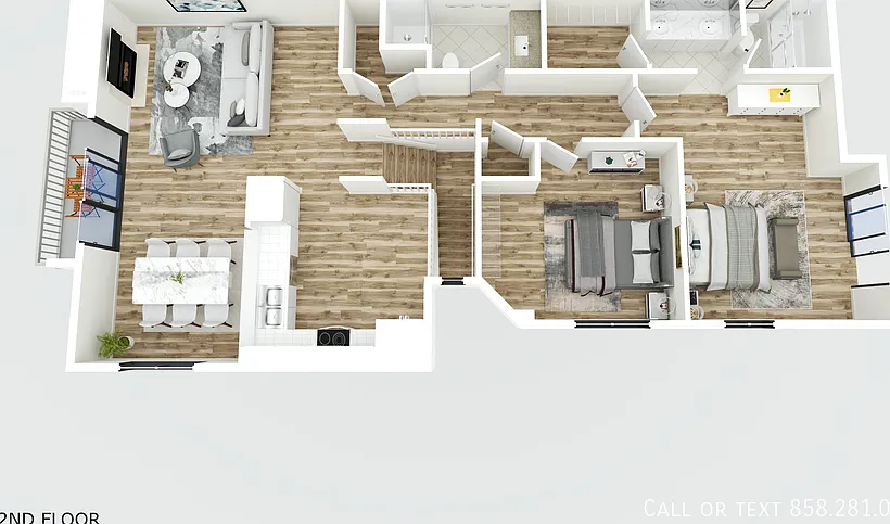 2 bed, 1210 sqft, $3,000 — Photo 2