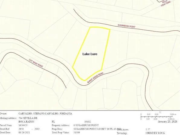 0 Sugarbush Point, Lake Lure, NC 28746