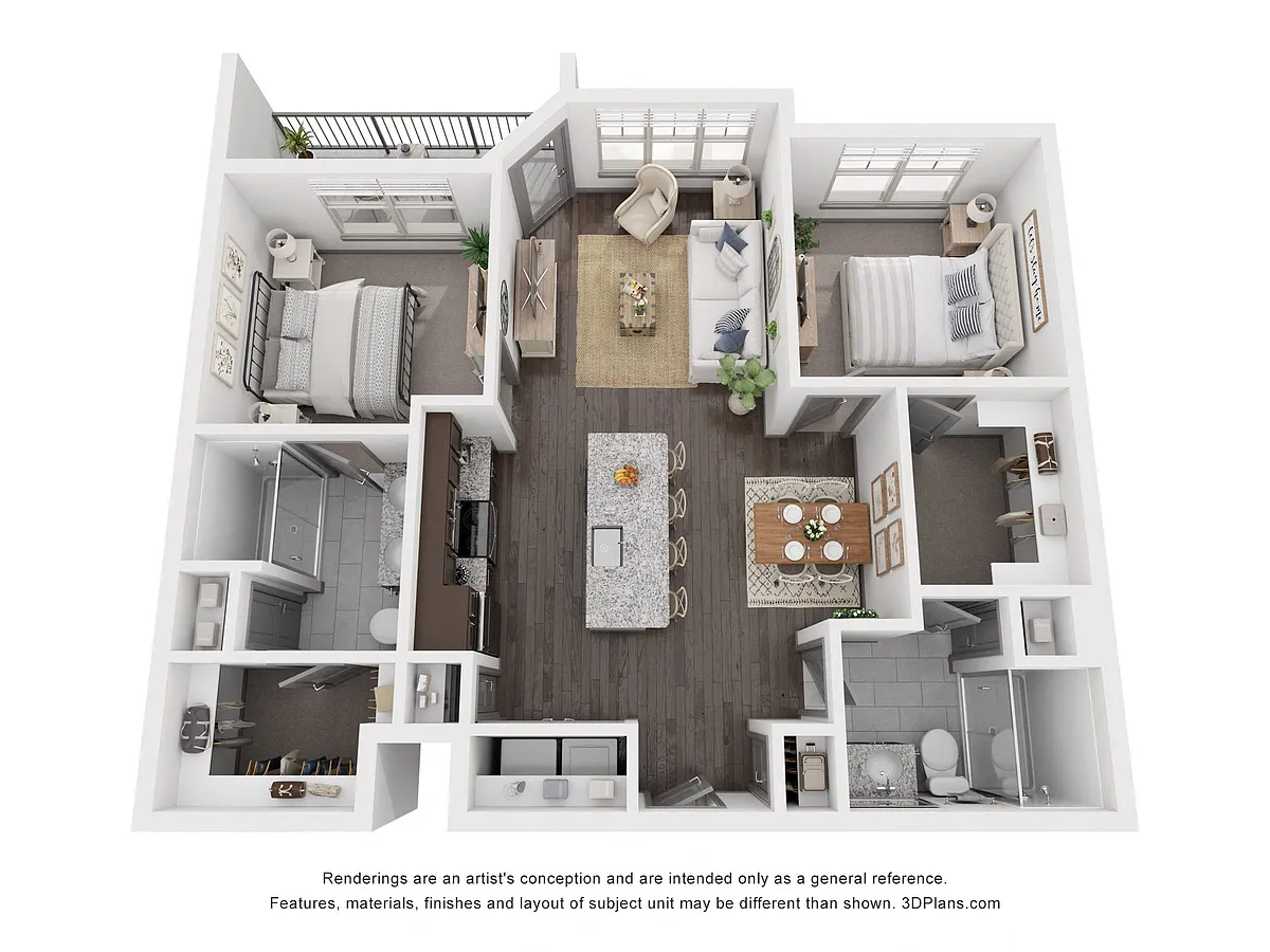 Floor plan B1