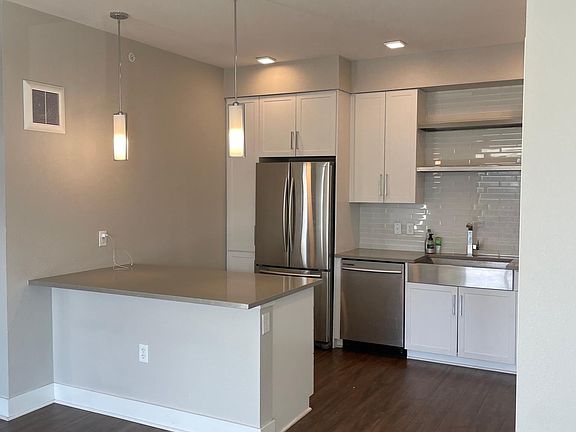 Kitchen view from living room
