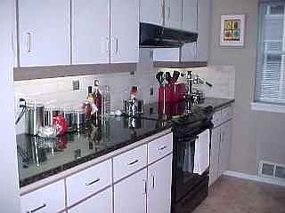 Remodeled kitchen