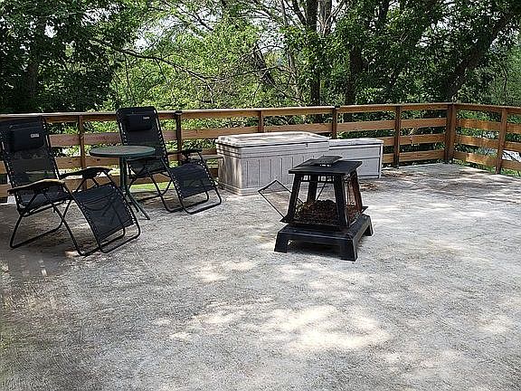 24 x 24 deck on top of garage