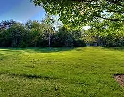 green space view from deck