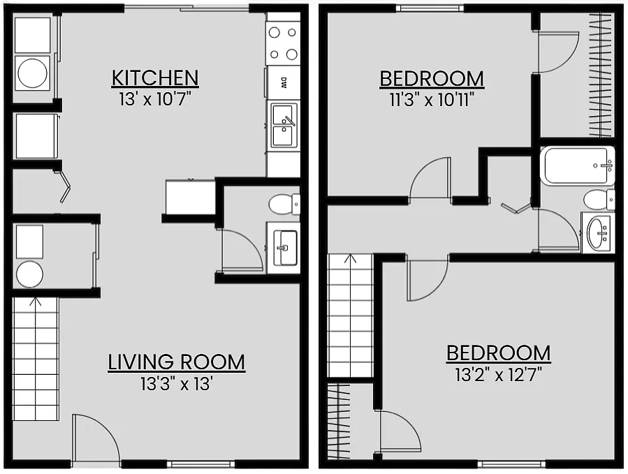 Floor plan Townhome A