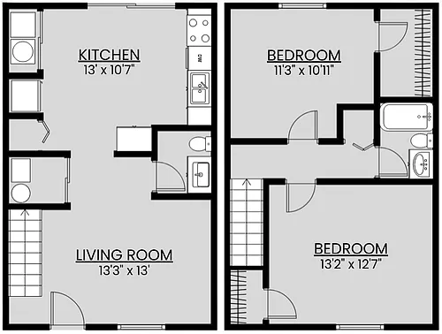 Floor plan Townhome A