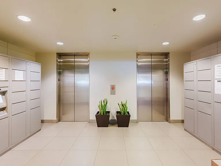 Convenient Elevators and Package Lockers