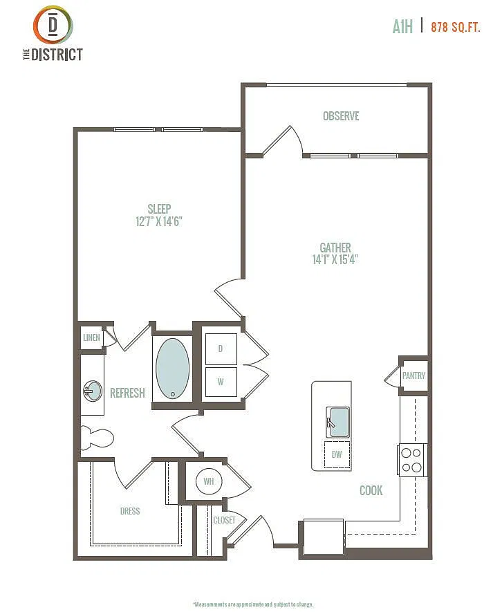 Floor plan A1H