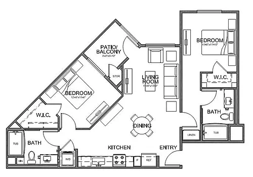 Floor plan B1