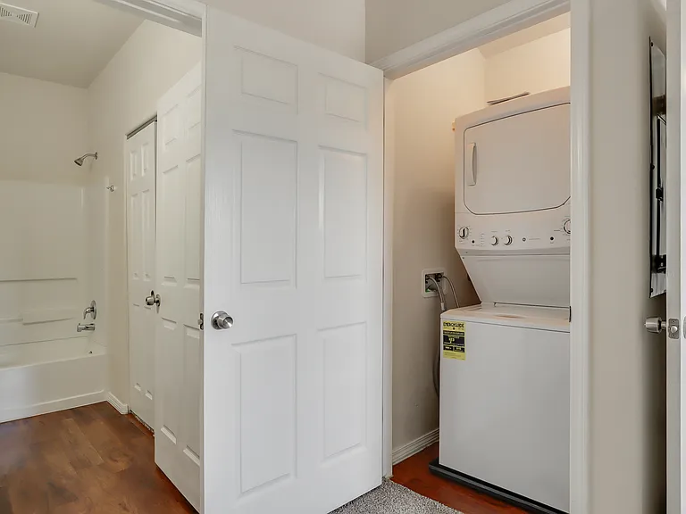 Unit 310 has its own Washer & Dryer