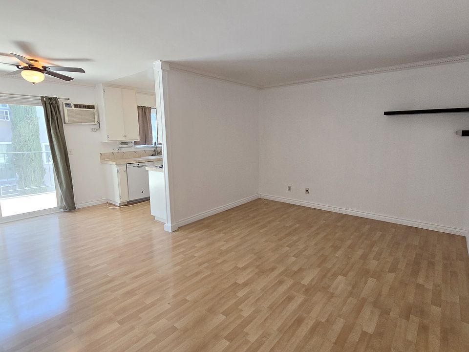 Living room and dining area
