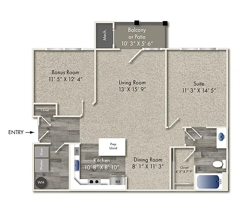 Floor plan The Dawkins